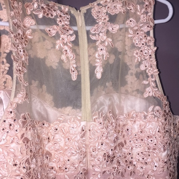 LIGHT PINK PROM DRESS - Picture 6 of 8